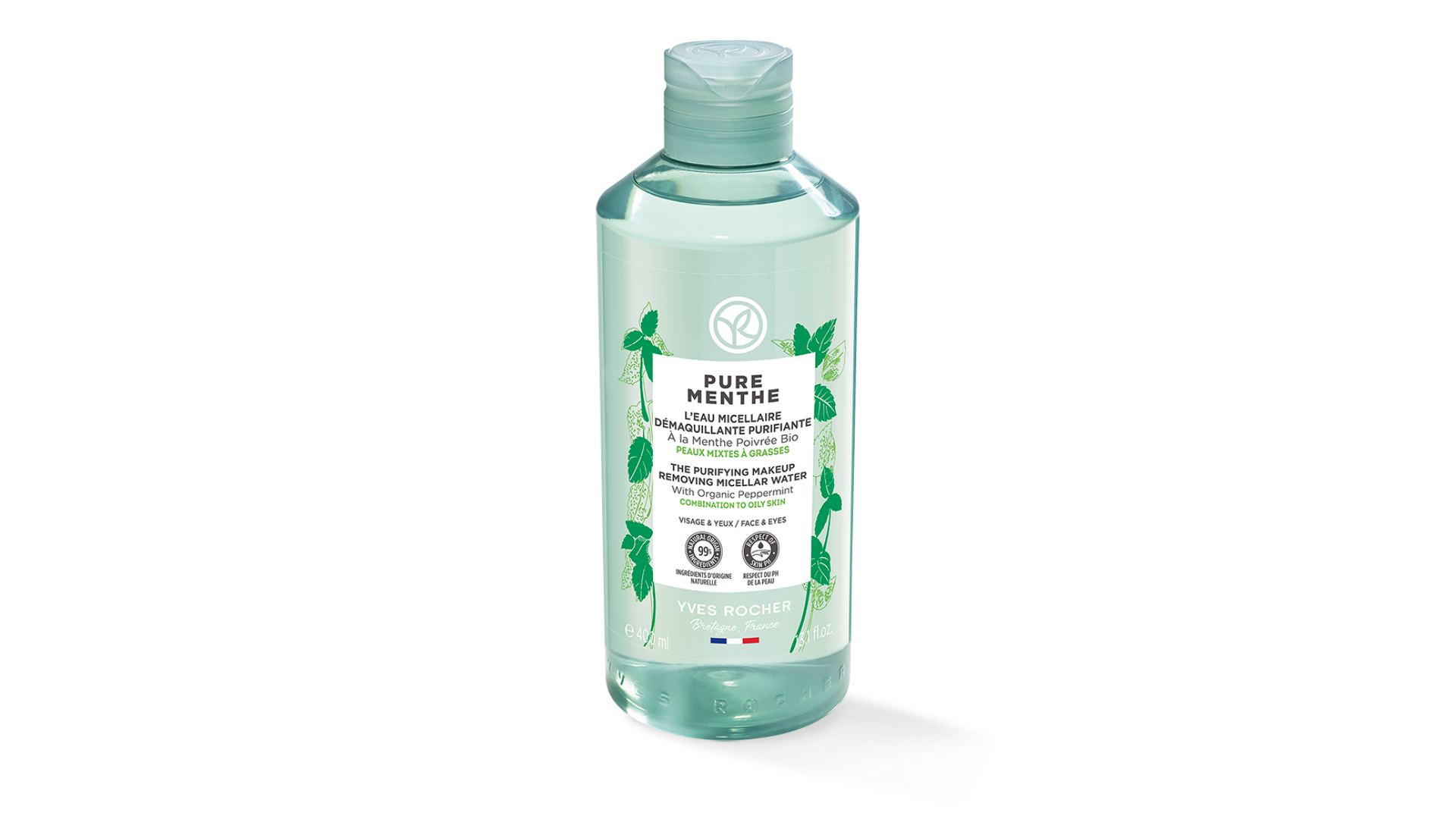 The Purifying Makeup Removing Micellar Water Pure Menthe - 400ml