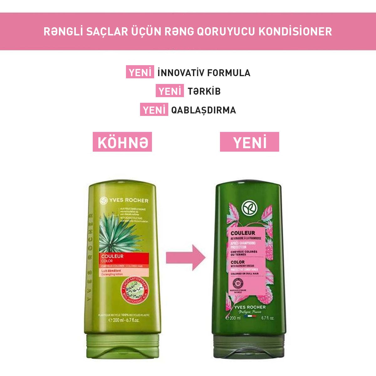 Rənglənmiş və solğun saçlar üçün kondisioner, 200 ml