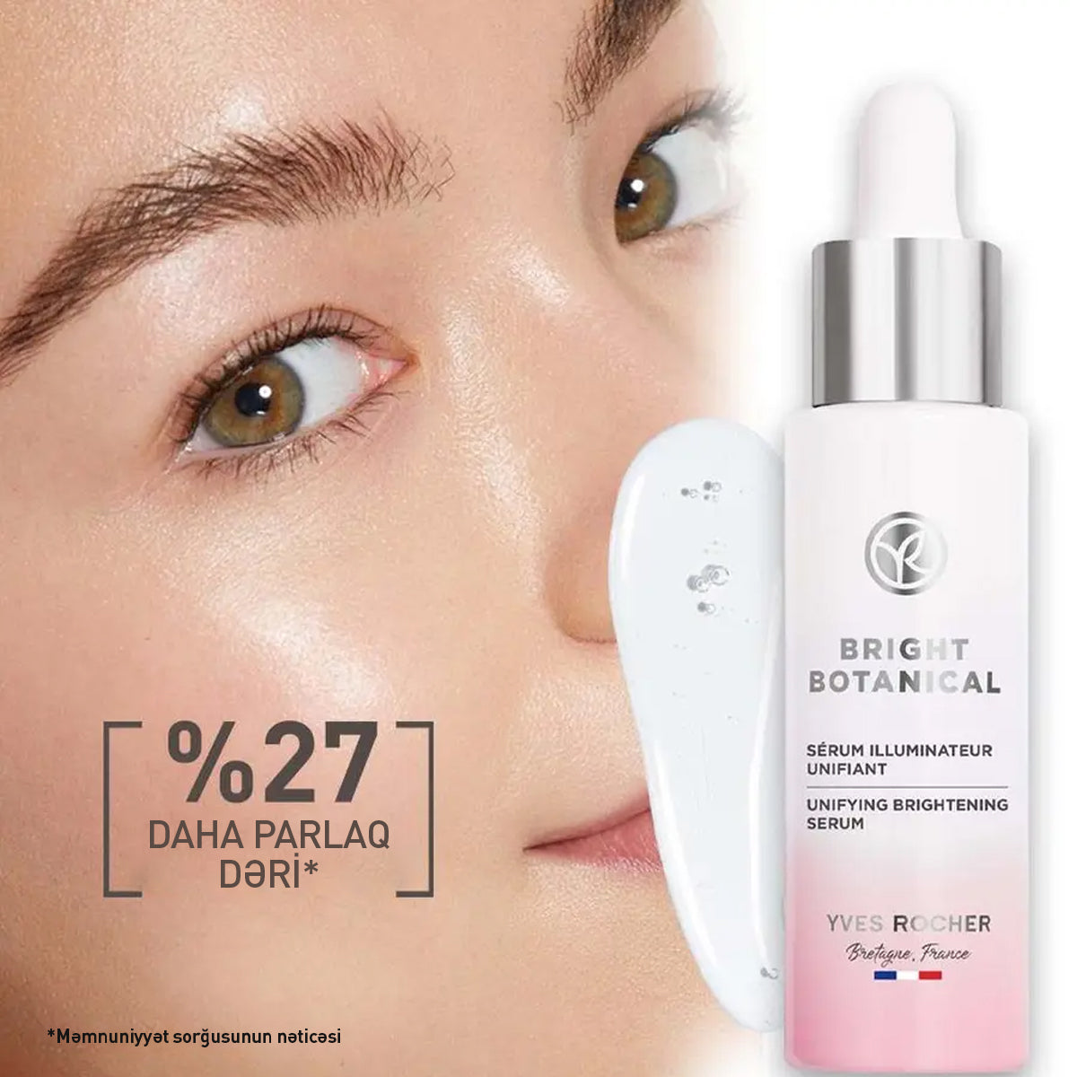 Dərinin düzləşdirilməsi və parlaqlığı üçün serum, 30 ml