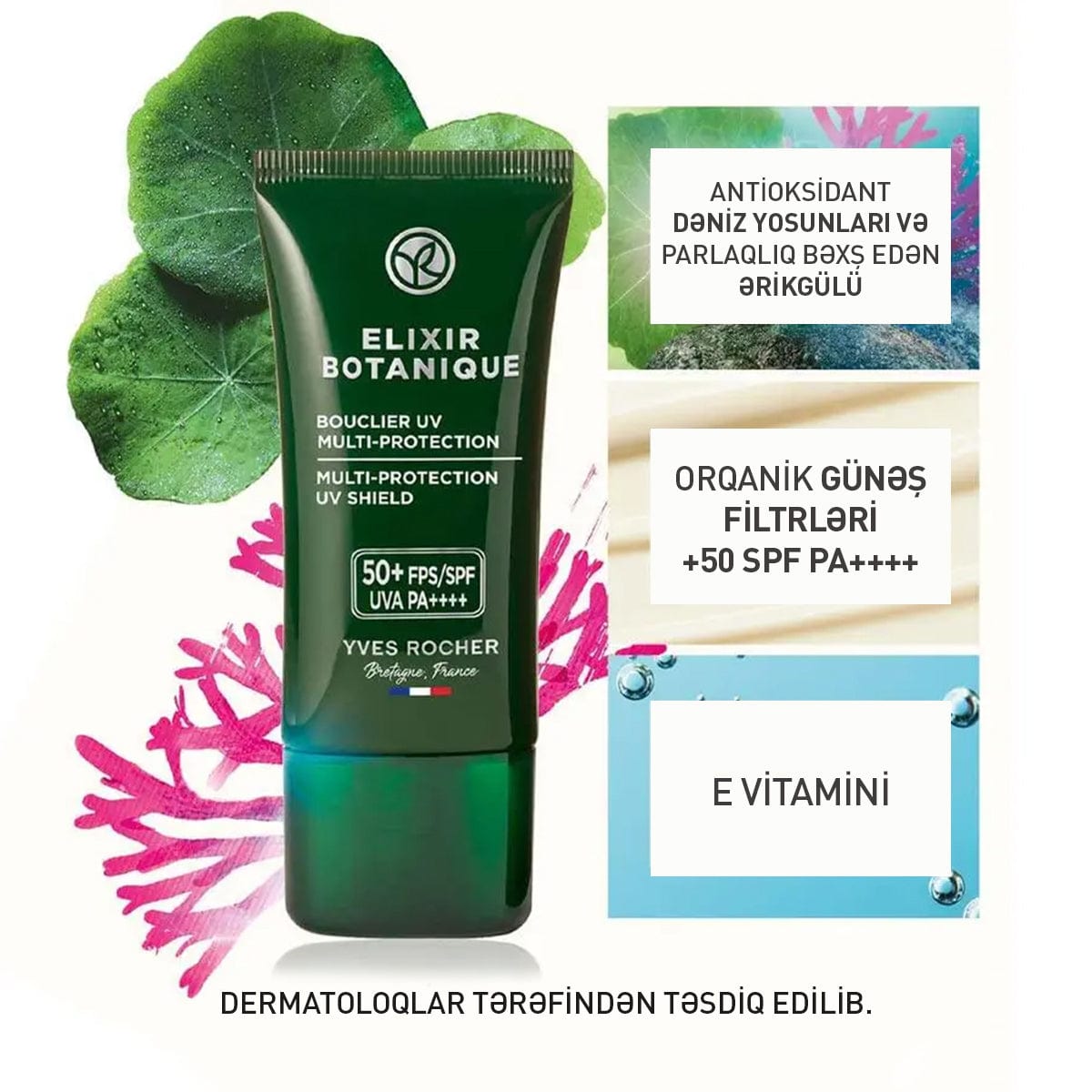 Ətraf mühitin neqativ təsirlərindən qoruyucu SPF30 əsaslı krem, 30 ml