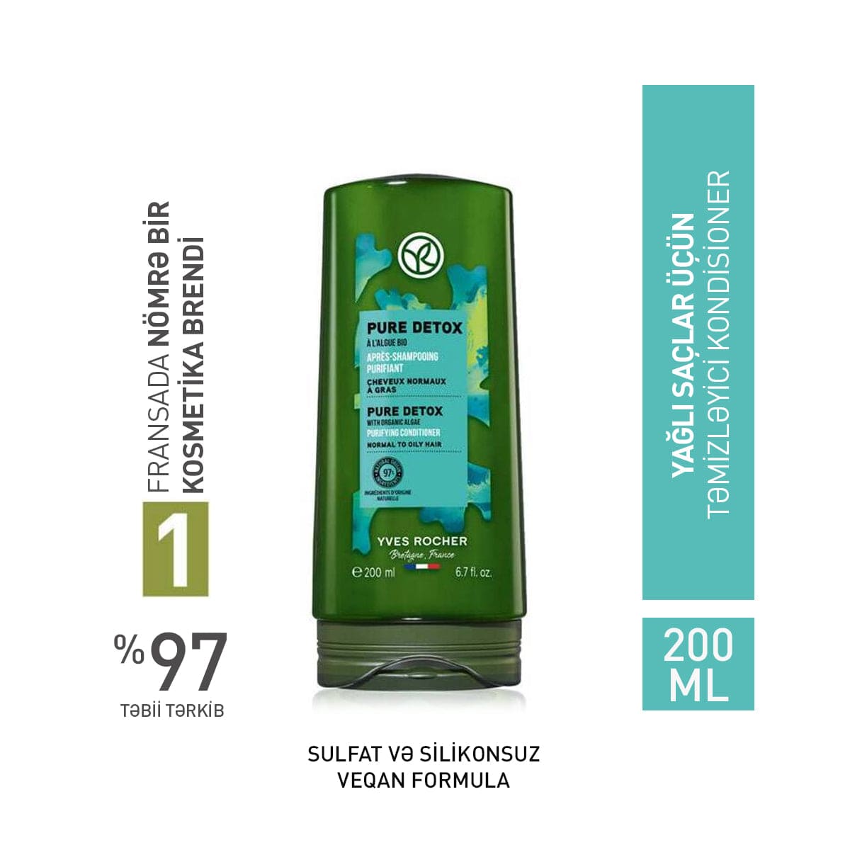 Detox Purifying Conditioner, 200 ml