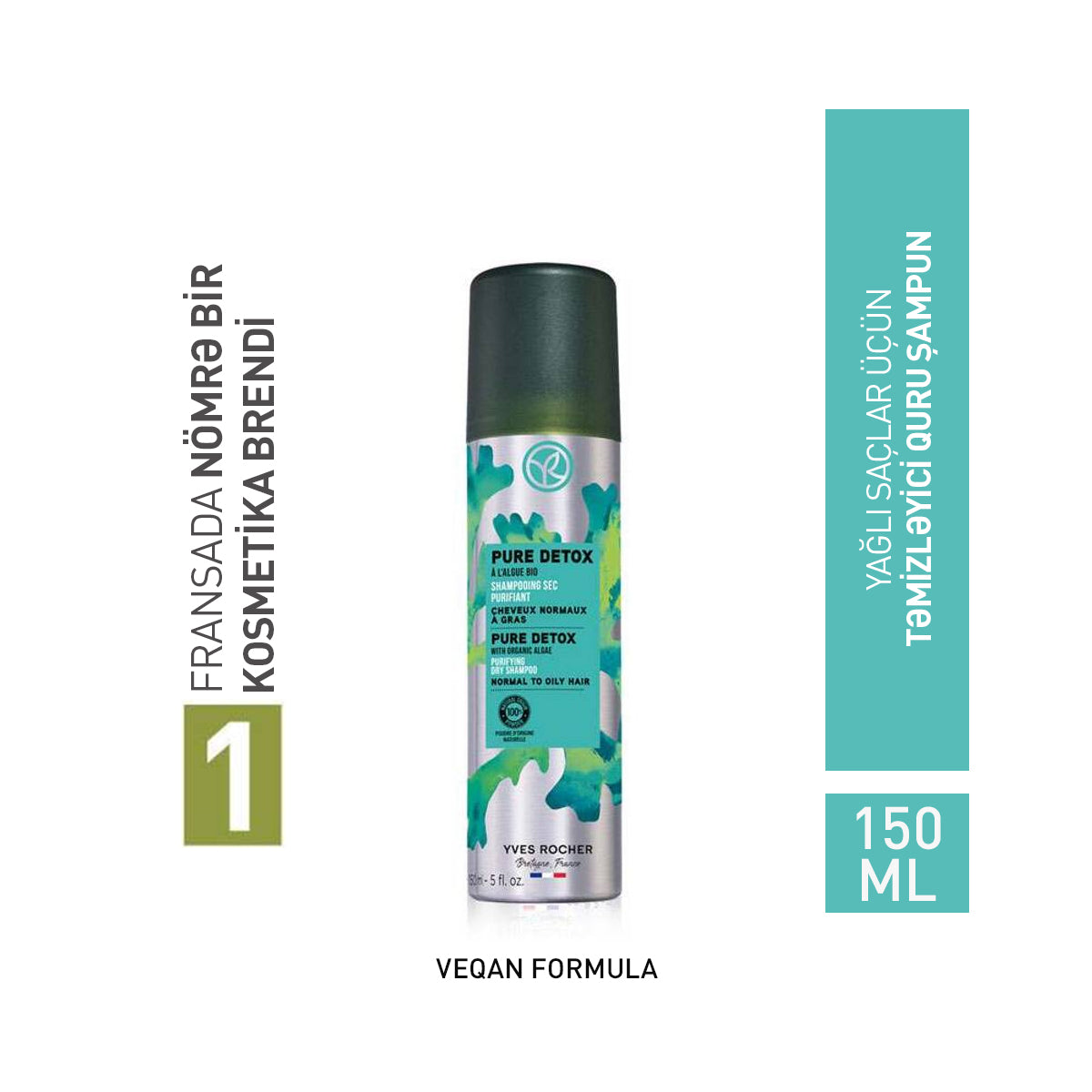 Purifying Dry Shampoo, 150 ml