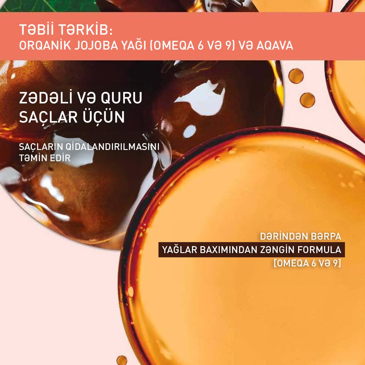 HAIRCARE BOTANICAL SOLUTIONS QURU VƏ ZƏDƏLƏNMİŞ SAÇLAR ÜÇÜN JOJOBA YAĞI TƏRKİBLİ BALZAM 150ML