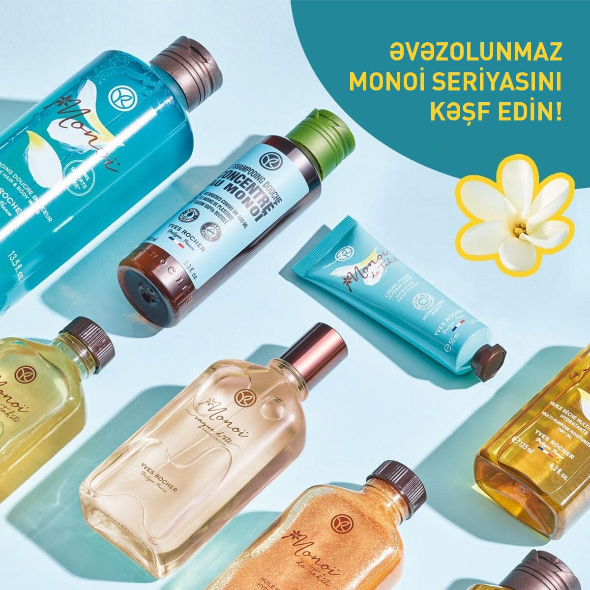 MONOI HUILE TRADITION 97% MONOI VAD BOTTLE 100ML