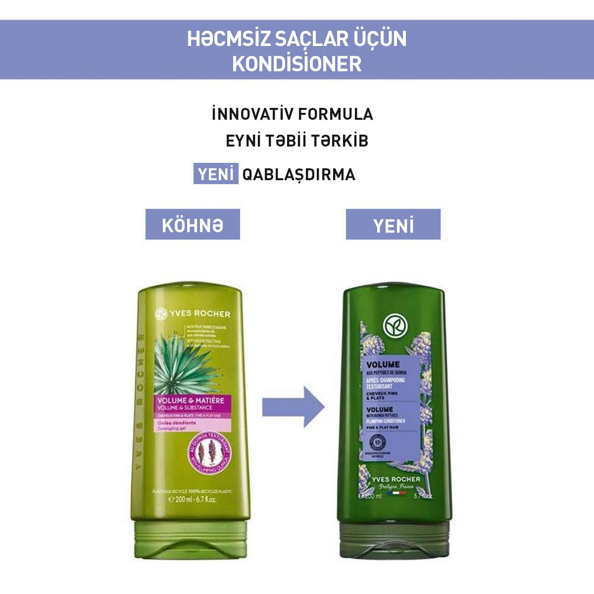 Saç üçün həcmləndirici kondisioner, 200 ml