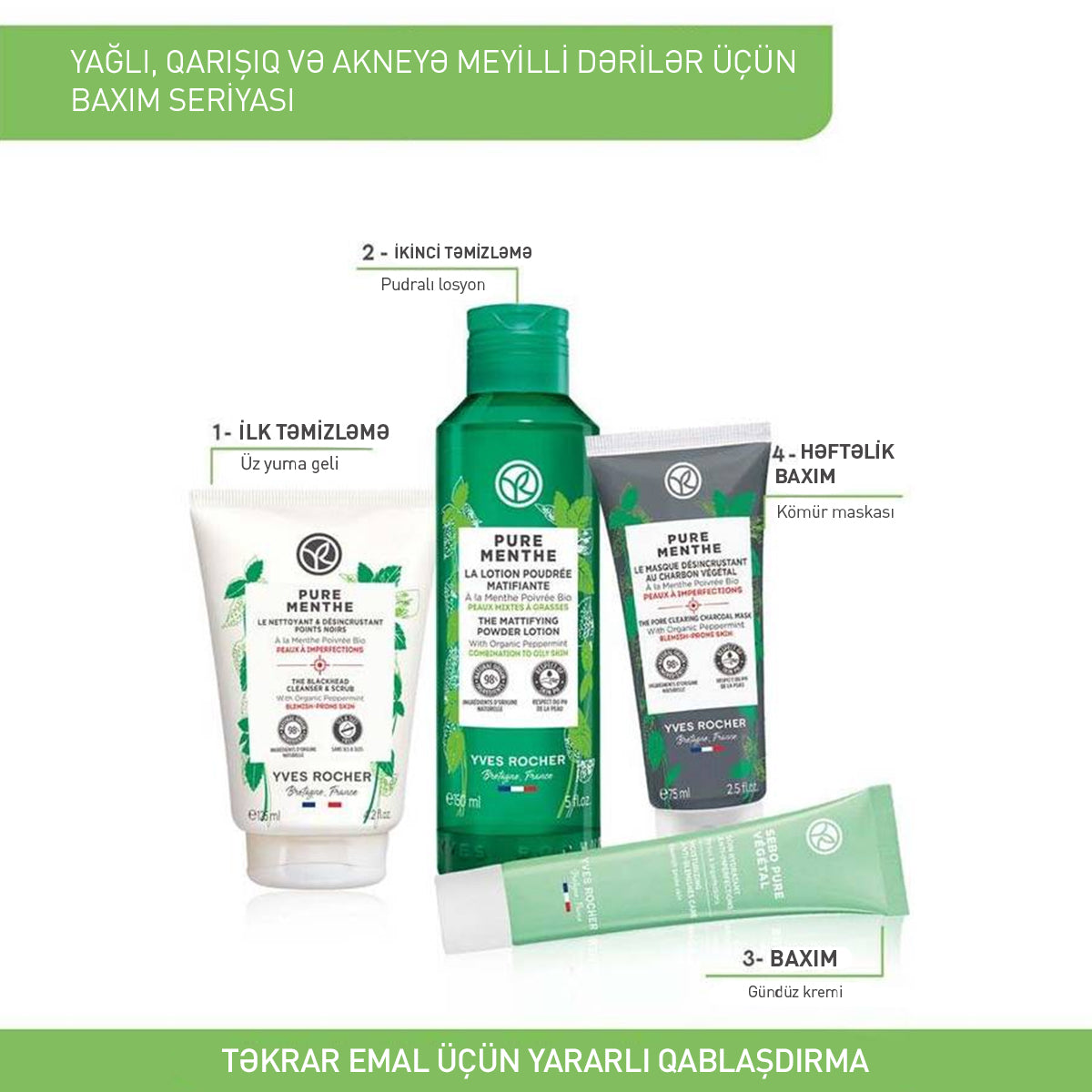 Məsamələri təmizləyən kömür maskası, 75 ml